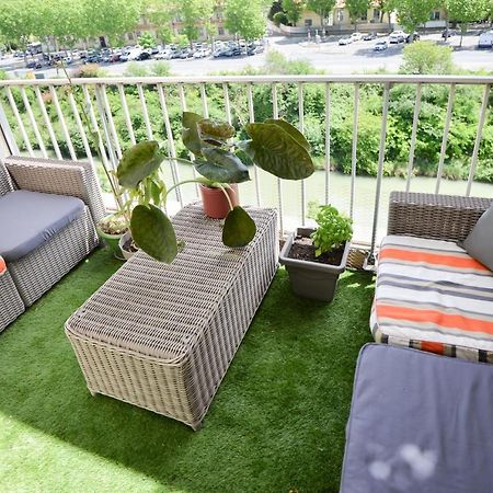 Ferienwohnung Balcon Sur Canal Carcassonne Exterior foto