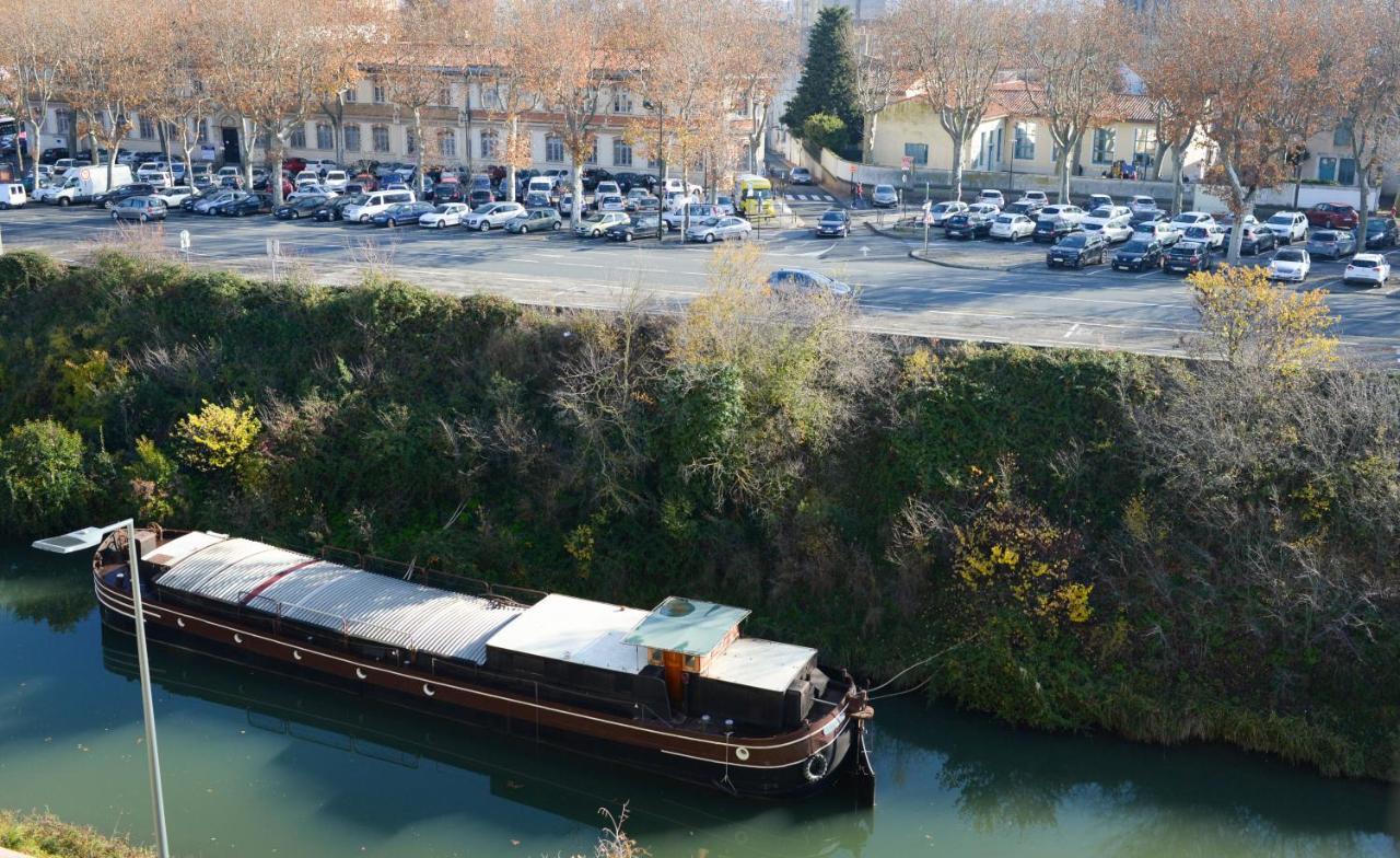 Ferienwohnung Balcon Sur Canal Carcassonne Exterior foto